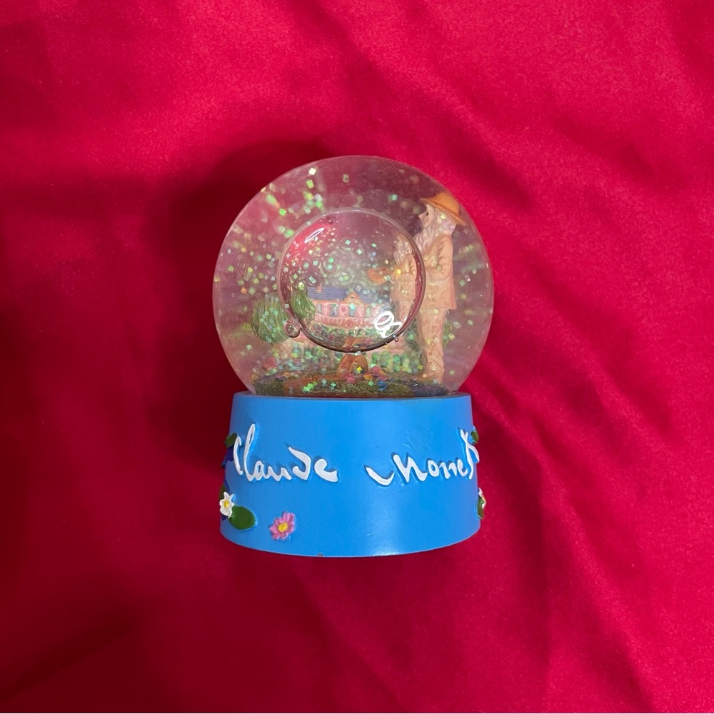 CHARLES MONET MUSEE MARMOTTAN MONET PARIS MUSEUM MINI SNOW GLOBE